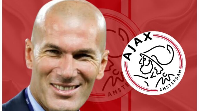 Zidane Is Here, Ajax Amsterdam-fans raken op dit moment helemaal van streek over....