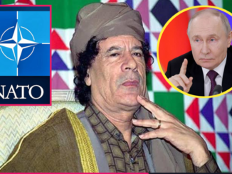 “Who gave NATO the right to kill Gaddafi? Does democracy means murdering leaders we don’t like?”- Putin’s statements regarding the killing of Muammar Gaddafi