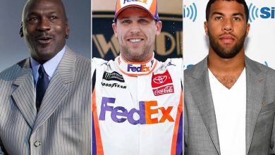 The Curtain Falls: Michael Jordan, Denny Hamlin, and Bubba Wallace Make Their Final Exit from NASCAR due to...